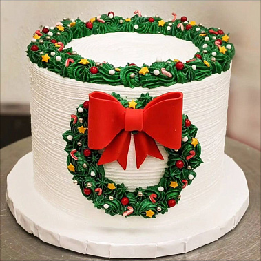 «Рождественский венок» купить - соликамск.сладкоежкин.рф