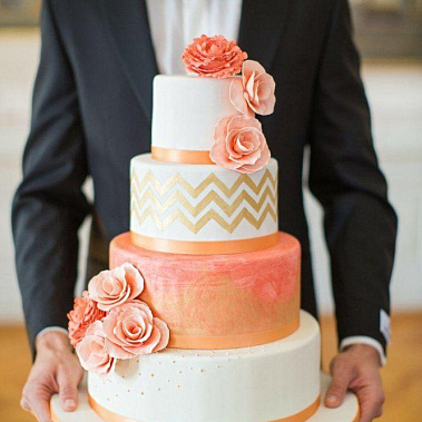 Торт "Персиковый" купить - соликамск.сладкоежкин.рф