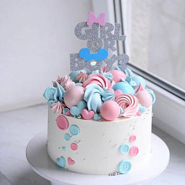 Торт "Girl or Boy" купить - соликамск.сладкоежкин.рф