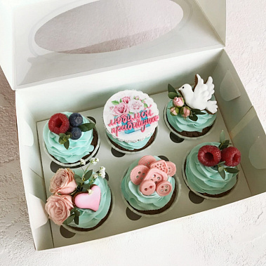 Капкейки "Любимой прабабушке" купить - соликамск.сладкоежкин.рф