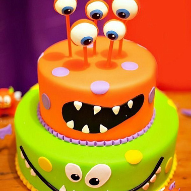 Торт "Монстры" купить - соликамск.сладкоежкин.рф