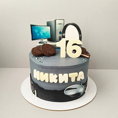 Торт "Компьютер" купить - соликамск.сладкоежкин.рф