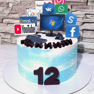 Торт "Соц-сети" купить - соликамск.сладкоежкин.рф