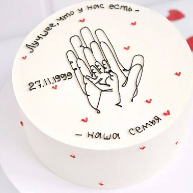 Торт "Семья" купить - соликамск.сладкоежкин.рф