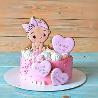 Торт для девочки купить - соликамск.сладкоежкин.рф