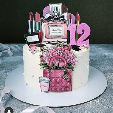 Торт "Косметика" купить - соликамск.сладкоежкин.рф