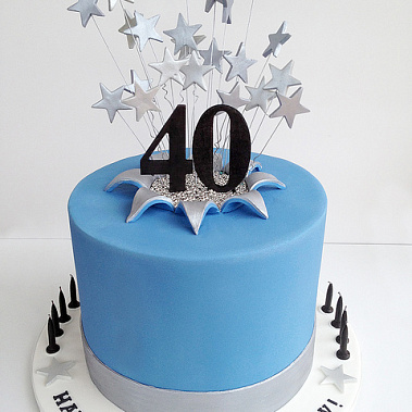 Торт "40" купить - соликамск.сладкоежкин.рф